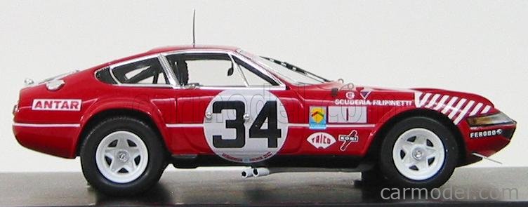 BBR-MODELS BC10 Masstab: 1/43 | FERRARI 365 GTB/4 4.4L V12 TEAM NORTH AMERICAN RACING N.A.R.T. N