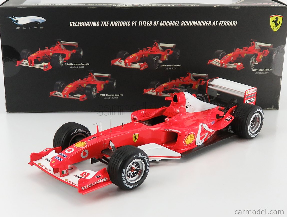 FERRARI - F1 F2003-GA N 1 MICHAEL SCHUMACHER WINNER JAPAN GP 2003 WORLD  CHAMPION