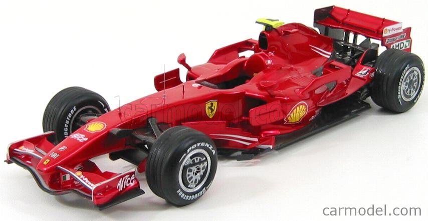 MATTEL HOT WHEELS N5423 Scale 1/18 | FERRARI F1 F2007 TEST