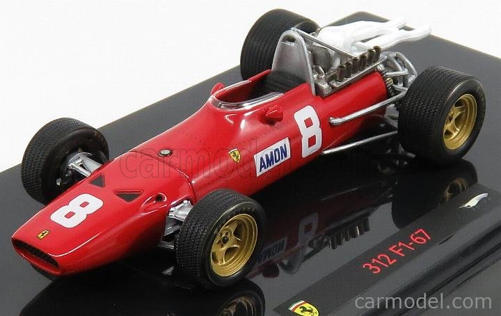 イクソ 1/43 フェラーリ 312F1 #8 C.アモン 1967 Ixo Die Cast F1 Ferrari 312 F1-67 #1 Chris Amon 1967 1/24