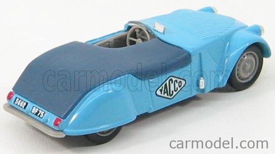CITROEN 2CV N°019 PROTO BARBOT 1953 Barquette YACCO NOREV 1:43 coque