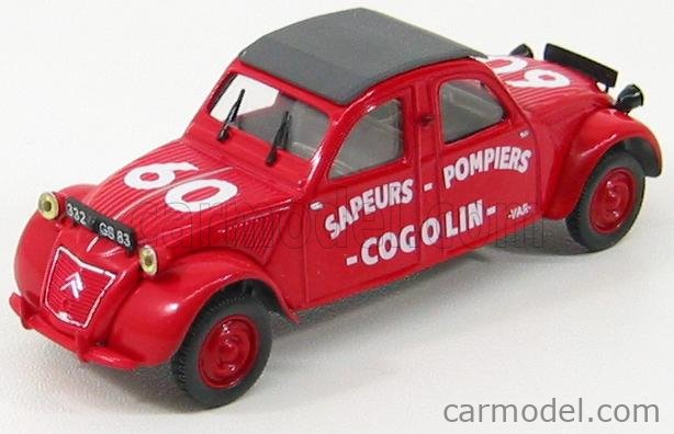 Camion De Pompiers Cogolin – Citroën 2CV 1960 Du Var – Occasion Sans Boîte