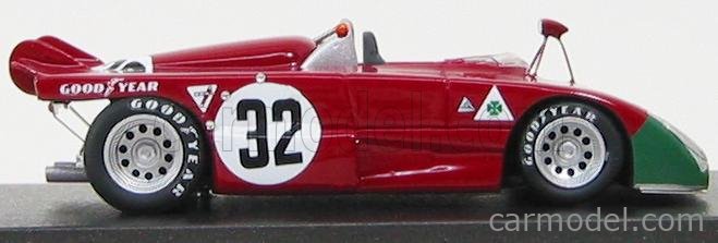 1/43 Spark 1967 Alfa Romeo 33 No.65 12H Sebring A. de Adamich - T