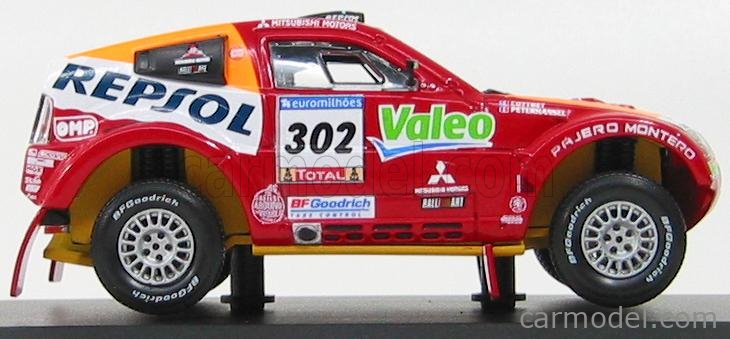 MITSUBISHI PAJERO RALLYE PARIS DAKAR 1998 FONTENAY PICARD 1/43 OFF ROAD NOREV