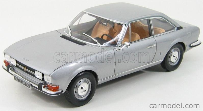 NOREV 184757 Scale 1/18 | PEUGEOT 504 COUPE I SERIES 1971 SILVER
