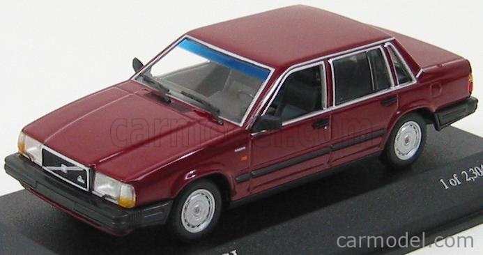 Volvo 740 GL 1986 Bordeaux 1:43 Minichamps 400171700