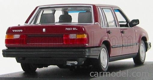 Amazon | 1/43 ボルボ 740GL レッド 1986 VOLVO 850 240
