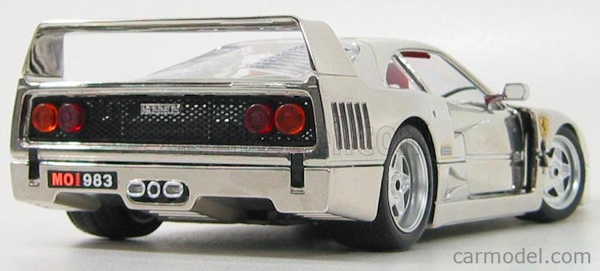 Moteur sans roue arrière pièce miniature Ferrari f40 1/18 1/18e burago