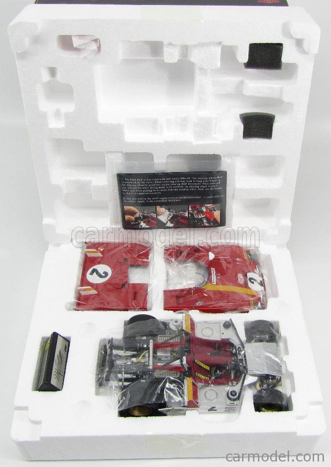 GMP G1804104 Scale 1/18 | FERRARI 312PB N 2 WINNER 24h