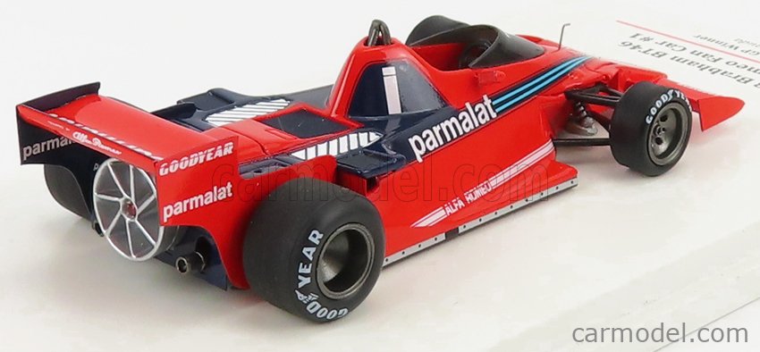 Модель 1:43 Brabham alfa romeo bt45c №2 «parmalat» brazil gp (john