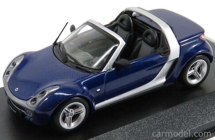 Smart Roadster Cabrio Grau 2003-2005 1/43 Minichamps Modell Auto mit oder ohne i 