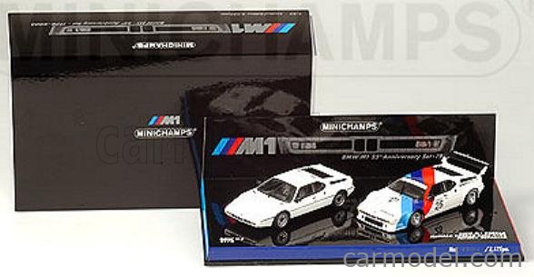 1/43 ミニチャンプス BMW M1 25th アニバーサリーセット 1/43 ミニチャンプス BMW M1 25th アニバーサリーセット BMW M1