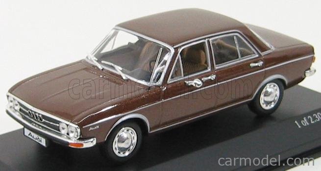 MINICHAMPS 430019101 Scale 1/43 | AUDI 100 1969 BROWN MET