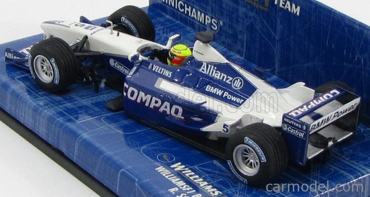 Minichamps 1:43 - 2 - Miniatura de carro - Williams F1 BMW FW23 #5 2001