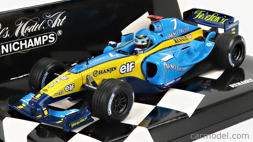 RENAULT - F1 R24 TEAM MILD SEVEN N 7 SEASON 2004 JARNO TRULLI