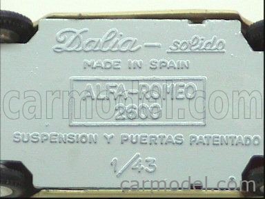 Politoys no.523 Alfa Romeo Giulia 1/43 (Gebraucht) in Schenkon für CHF