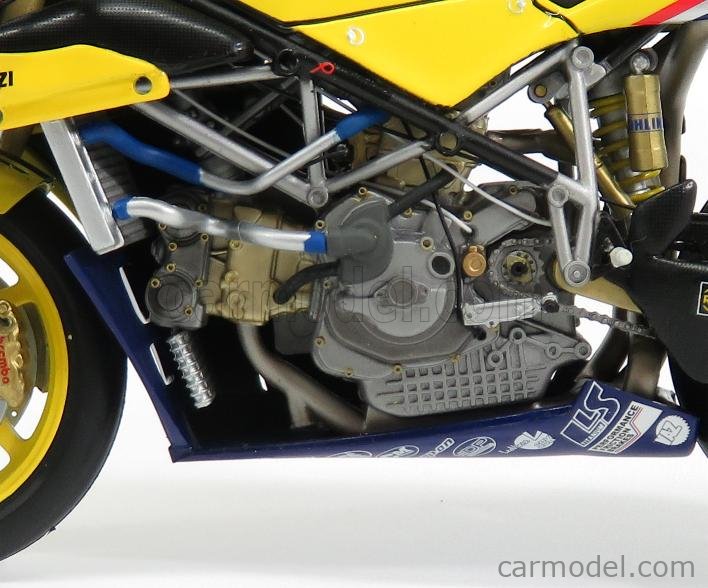 Minichamps 1/12 Scale 122 031207 - Ducati 998RS P. Chili WSB 2003 SIGNED