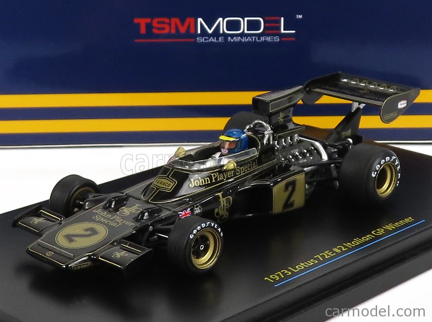 TRUESCALE TSM124325 Scale 1/43 | LOTUS F1 72E JPS N 2 WINNER
