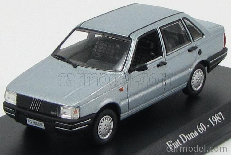 Fiat Premio Duna 2 Door 1987 Brazil Rare Diecast Car Scale 1:43 New With Stand 