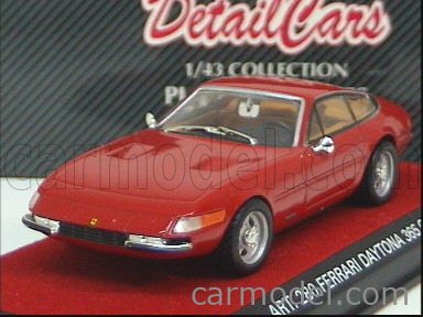 DETAIL CARS 280 Scale 1/43 | FERRARI 365 DAYTONA 1970 RED