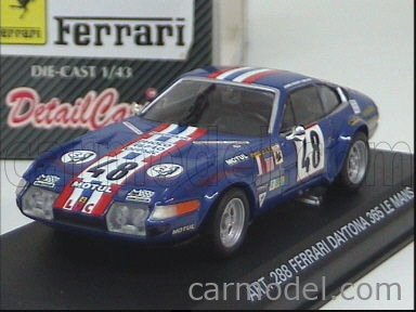DETAIL CARS réf. 286 - Ferrari 365 GTB/4 Daytona rouge