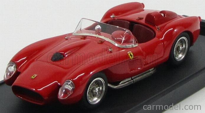 BANG 7107 Scale 1/43  FERRARI 250TR TESTAROSSA SPIDER N 0 PROVA 1958 RED