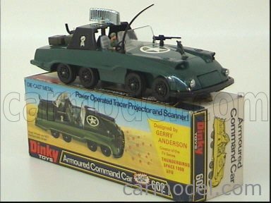 dinky armoured command car