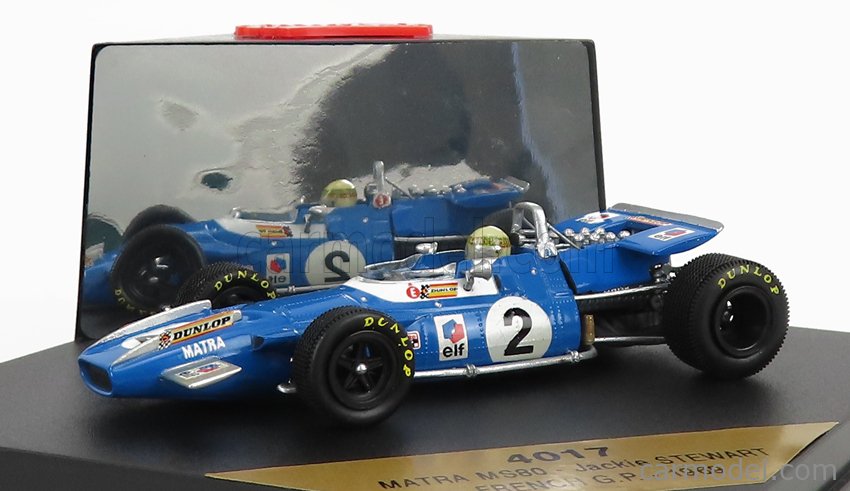 MATRA - F1 MS80 N 2 WORLD CHAMPION WINNER FRENCH GP 1969 JACKIE STEWART