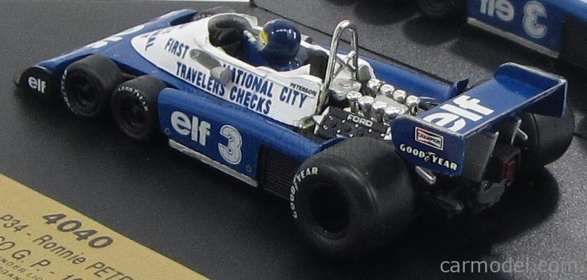 TYRRELL - F1 P34 N 3 WINNER GP MONTECARLO 1977 RONNIE PETERSON