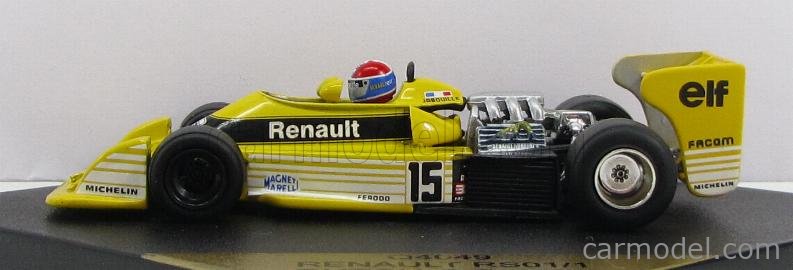 QUARTZO 4049 Scale 1/43 | RENAULT F1 RS01/1 N 15 GP DUTCH 1977 
