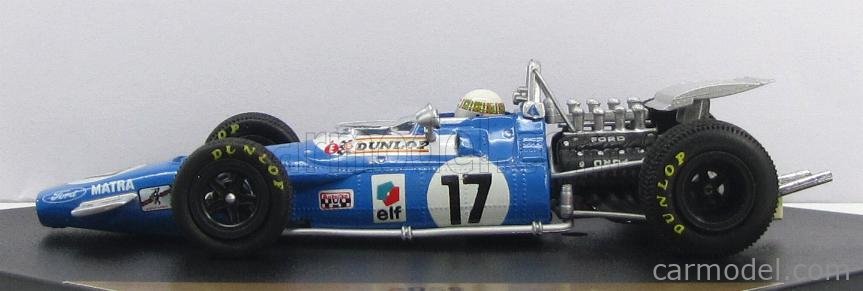 Matra MS80 Jackie Stewart #2 1969 Quartzo 1/43 F1 Formule 1 Champion 