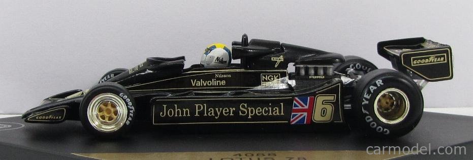 QUARTZO 4088 Scale 1/43 | LOTUS F1 78 N 6 WINNER GP BELGIUM 1977