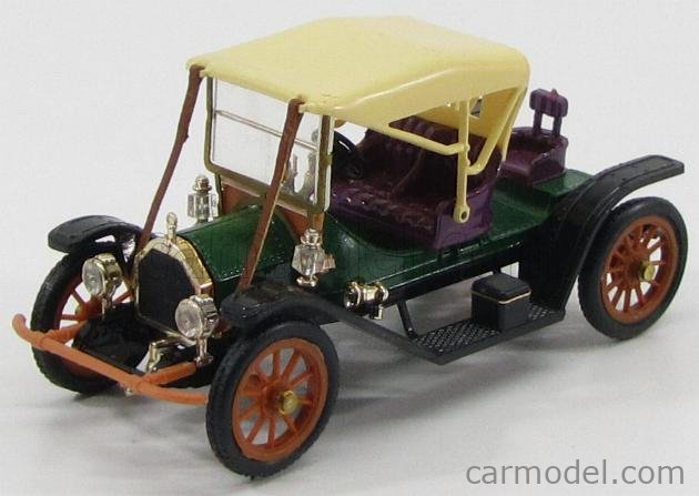 RIO-MODELS 16 Scale 1/43 | CHALMERS DETROIT USA 1909 GREEN BLACK CREAM