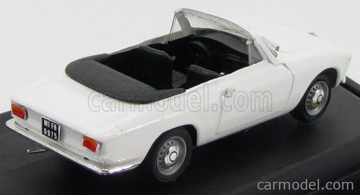 Miniature Progetto K 1/43 – Alfa Romeo Giulia GTC Closed 1965 – Blanche – Occasion Boîte