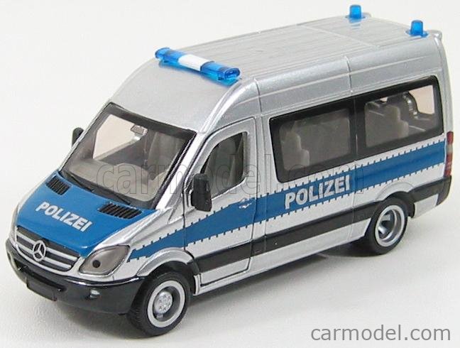 2313 SIKU Polizei Mannschaftswagen MB Sprinter Spielzeugauto Modellauto Super 