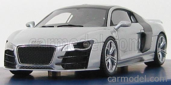 Looksmart Ls313A Scale 1/43 | Audi R8 V12 Tdi Detroit 2008 Silver