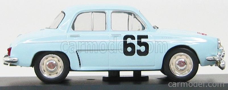 Miniature Spark Renault Dauphine N°65 - Vainqueur Monte Carlo 1958 - J. Feret 1/43