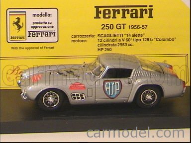 Miniature BANG 1/43 Ferrari 250 TDF – Coppa Città Di Pesaro – Édition Limitée 100 Pcs – RARE