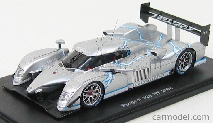 Miniature Spark Peugeot 908 HDI FAP – 1/43 – Le Mans 2008 N°8 – S1280