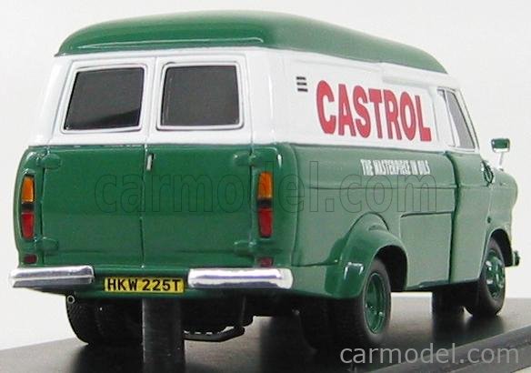 Spark Model S0293 Escala 143 Ford England Transit 1967 Castrol Green