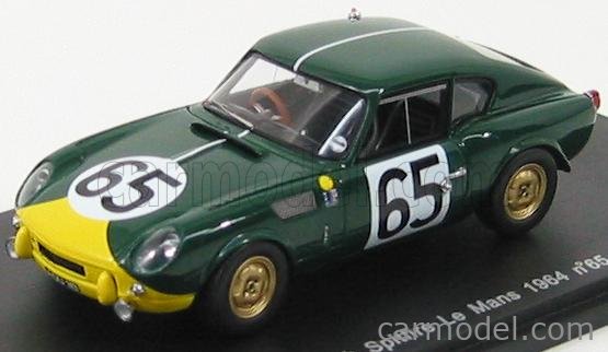 TRIUMPH - SPITFIRE COUPE N 65 LE MANS 1964