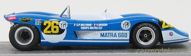 BIZARRE BZ440 Scale 1/43 | MATRA SIMCA MS660 N 26 BUENOS