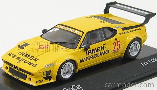 2024公式店舗 1/43 BMW特注 405-125 BMW ゴールド Coupe 650i ミニカー 