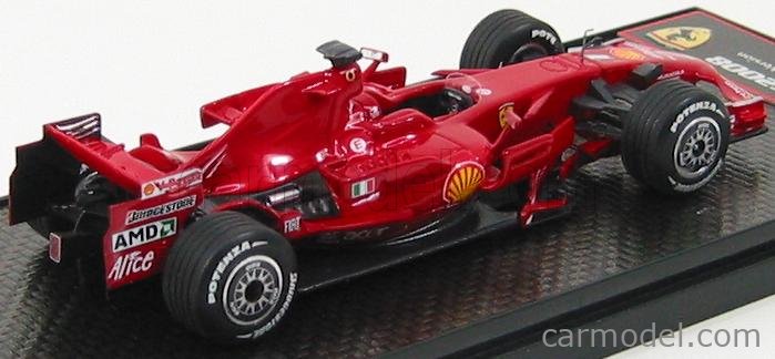 BBR-MODELS BBRC03 Scale 1/43 | FERRARI F1 F2008 LAUNCH