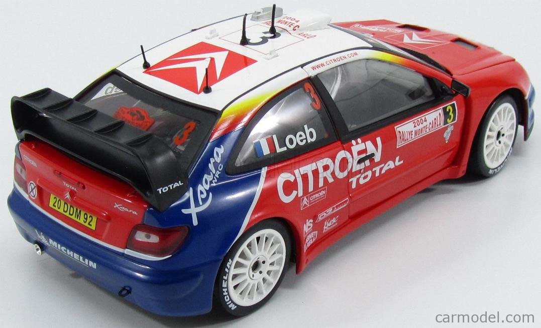 coche rc gasolina citroen xsara wrc montecarlo - Compra venta en