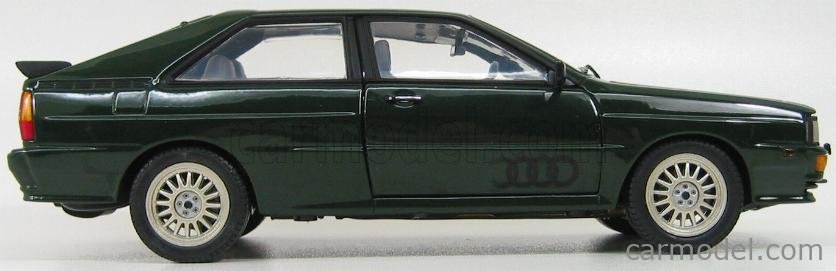 SUN-STAR 04154 Scale 1/18 | AUDI QUATTRO COUPE 1981 GREEN MET