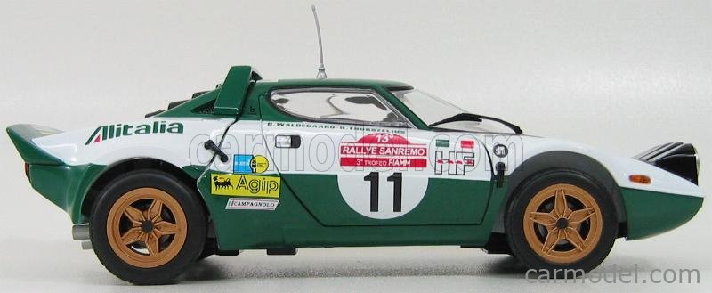 MINI GT 1/64 Lancia Stratos HF Rally Sanremo 1975 Martinique