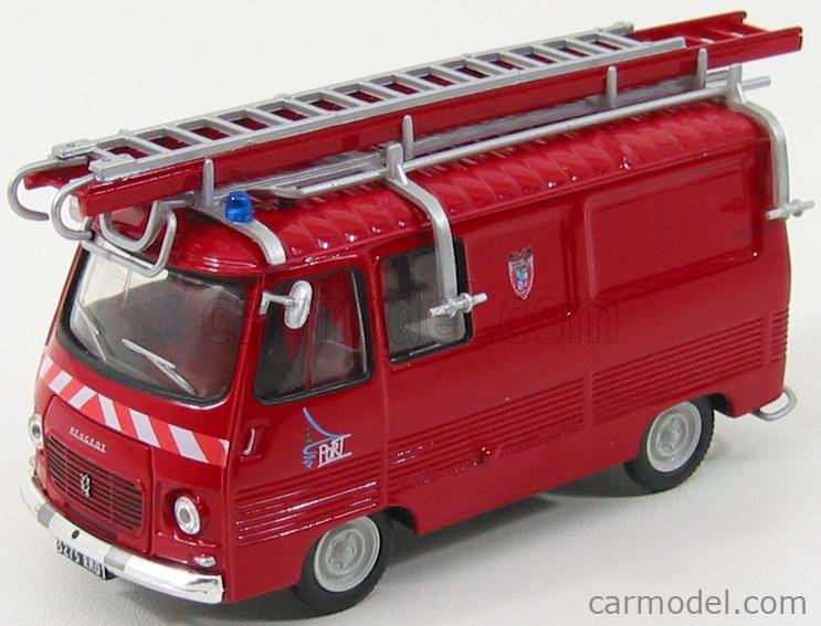 Eligor 1/43 Peugeot J7 VTU – Camion De Pompiers De Port – Miniature Collection