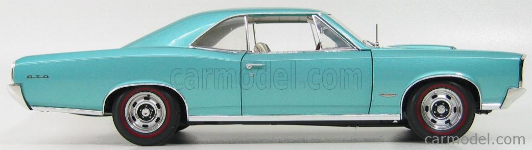 HIGHWAY61 50584 Scale 1/18 | PONTIAC GTO 1966 TURQUOISE BLUE