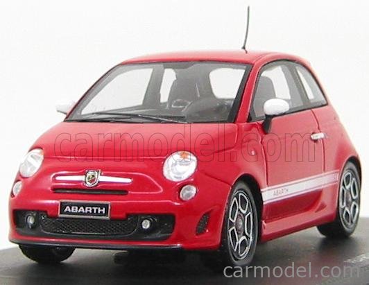 SPARK-MODEL S1317 Scale 1/43 | FIAT 500 ABARTH 2008 RED